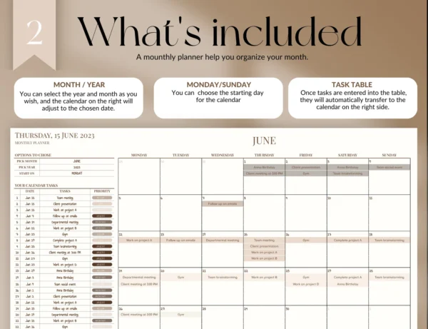 ADHD Planner That Girl | Google Sheets - Image 6