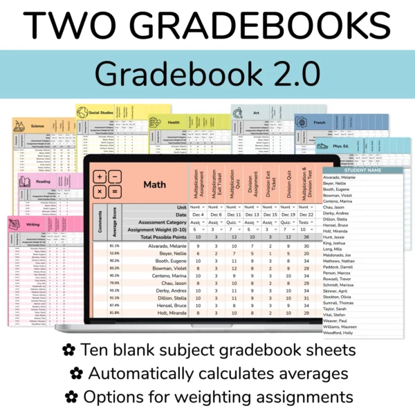 Google Sheets Gradebook - Image 6
