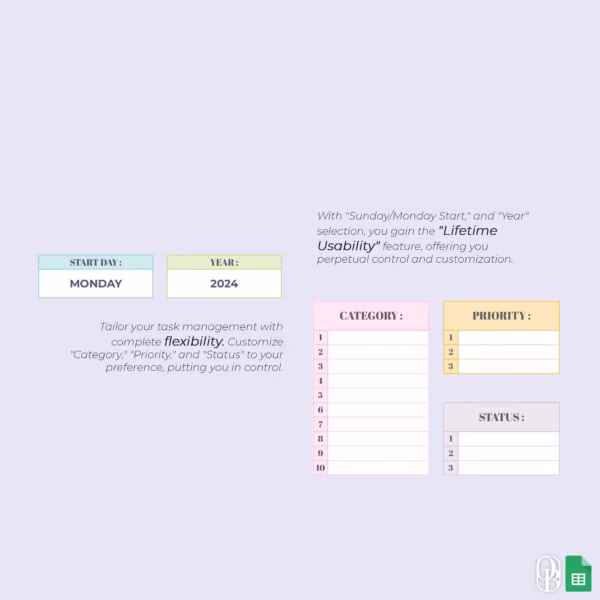 To-Do List, Smart Calendar, Weekly Plan & Daily Schedule - Image 5
