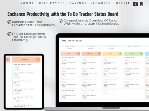 Kanban Board Google Sheets - Image 6
