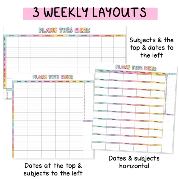 Digital Teacher Planner | Google Sheets Teacher Planner 2025-2026 - Image 5