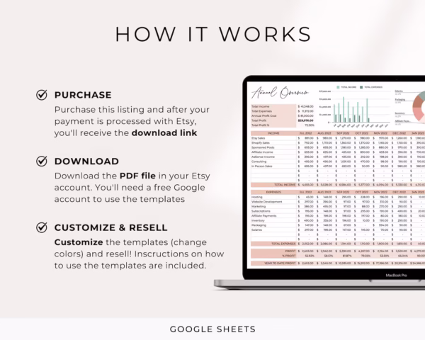 PLR Digital Products Bundle, PLR Spreadsheet - Image 8