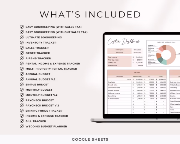 PLR Digital Products Bundle, PLR Spreadsheet - Image 2