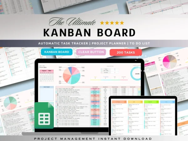 Kanban Board Google Sheets - Image 10