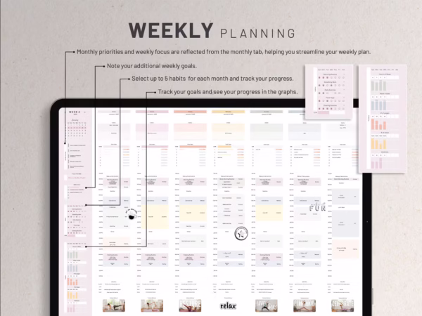 Google Sheets Life Planner - Image 5