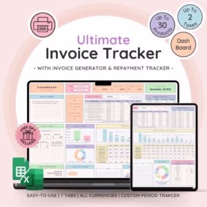 Invoice Tracker & Payment Manager with Invoice Generator