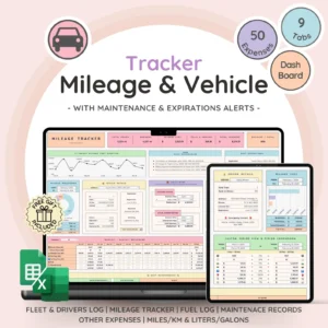Vehicle & Mileage Tracker
