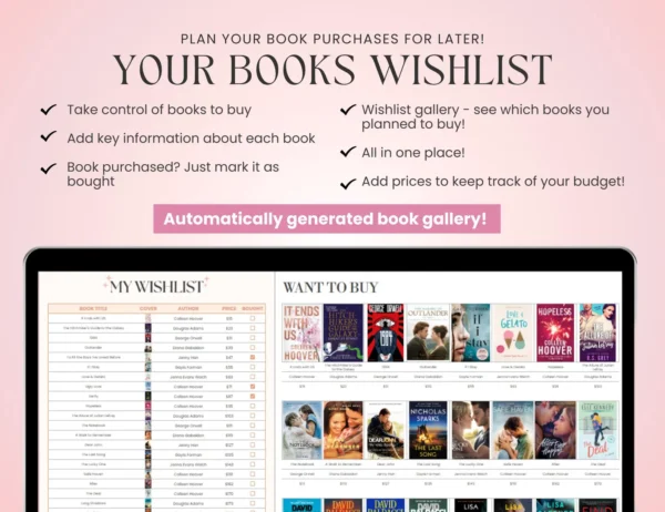 Book Tracker & Reading List on Google Sheets - Image 6