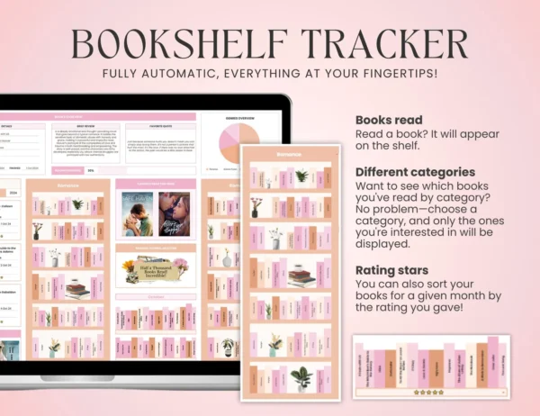 Book Tracker & Reading List on Google Sheets - Image 5