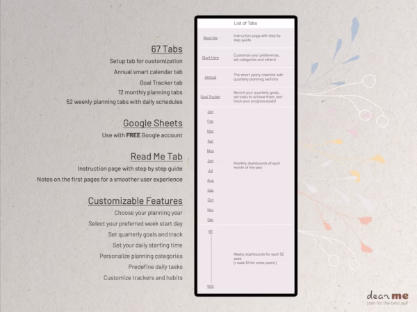 Google Sheets Life Planner - Image 10