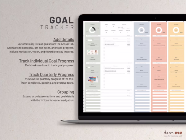 Google Sheets Life Planner - Image 7