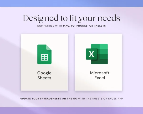 Income and Expense Tracker Excel Google Sheets - Image 2
