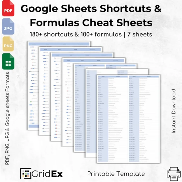 Google Sheets Cheat Sheet - Image 2