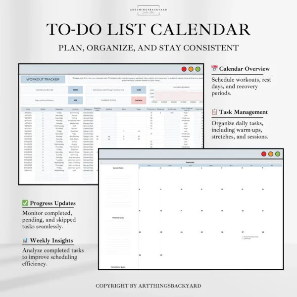 ULTIMATE Workout Planner for Google Sheets - Image 9