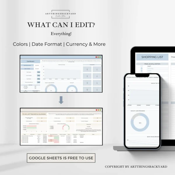 ULTIMATE Workout Planner for Google Sheets - Image 3