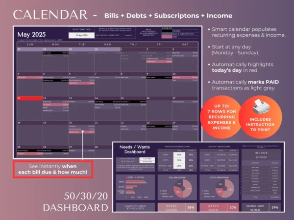 Ultimate Annual Budget Planner - Image 12