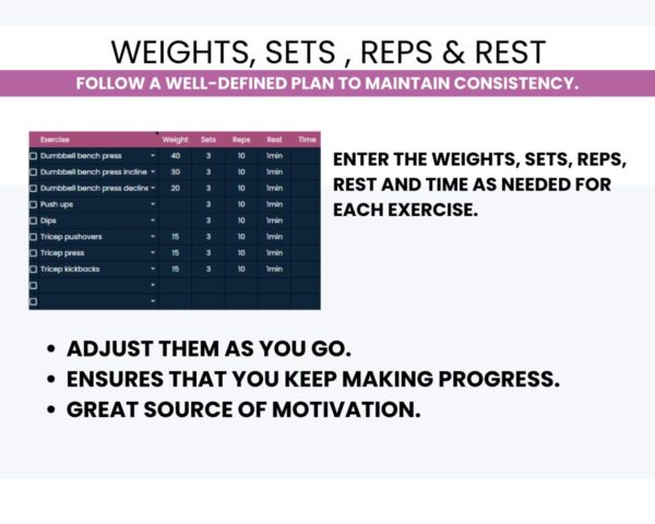 Planner for Workout, Workout - Image 8