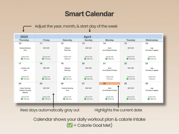 Weight Loss Tracker Google Sheets - Image 7