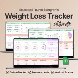 Weight Loss Tracker Google Sheets